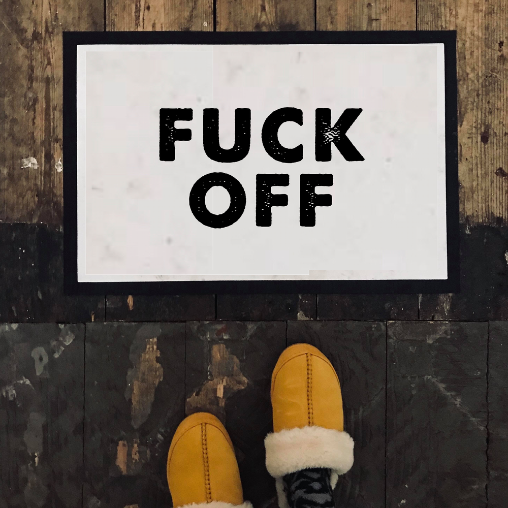 Fuck Off Door Mat #1 image